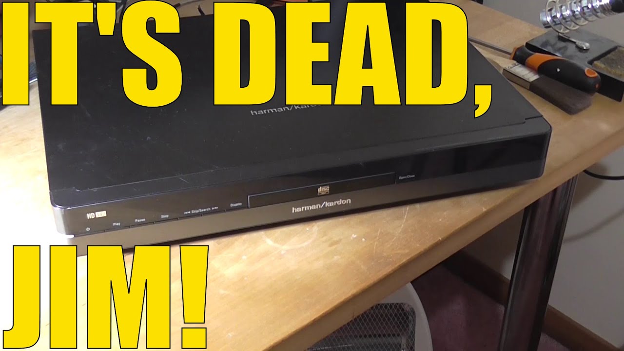 Harman Kardon HD990 CD Player: Completely DEAD!