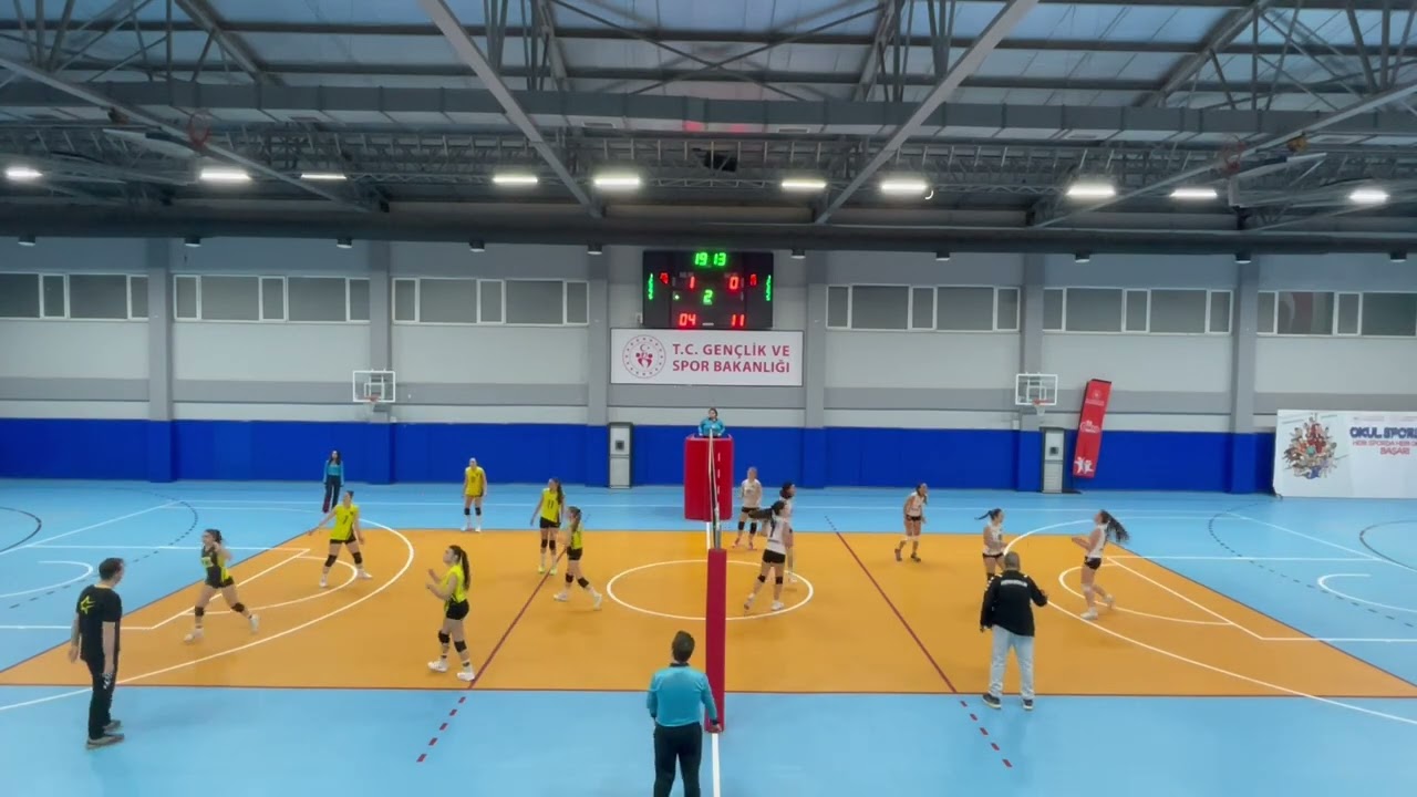 Ataşehir Kartalları-Kuzey Yıldızları (Küçük Kızlar İstanbul Ligi Maçı) 2.Set