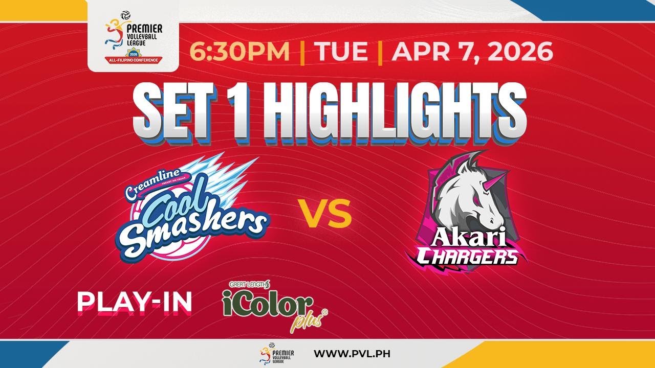 Creamline vs. Akari - 1st Set Highlights