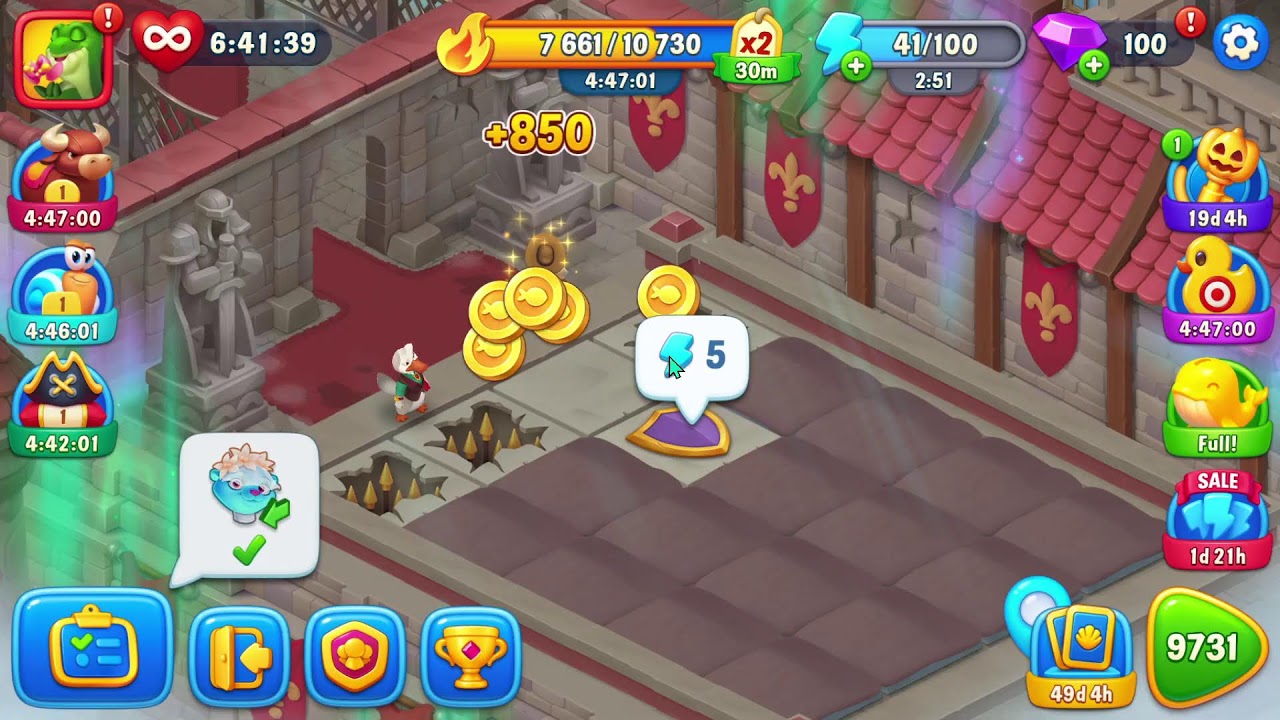 #Fishdom #Live #Streaming #Level 9640 -  9730 #GameGo #Game #  levels