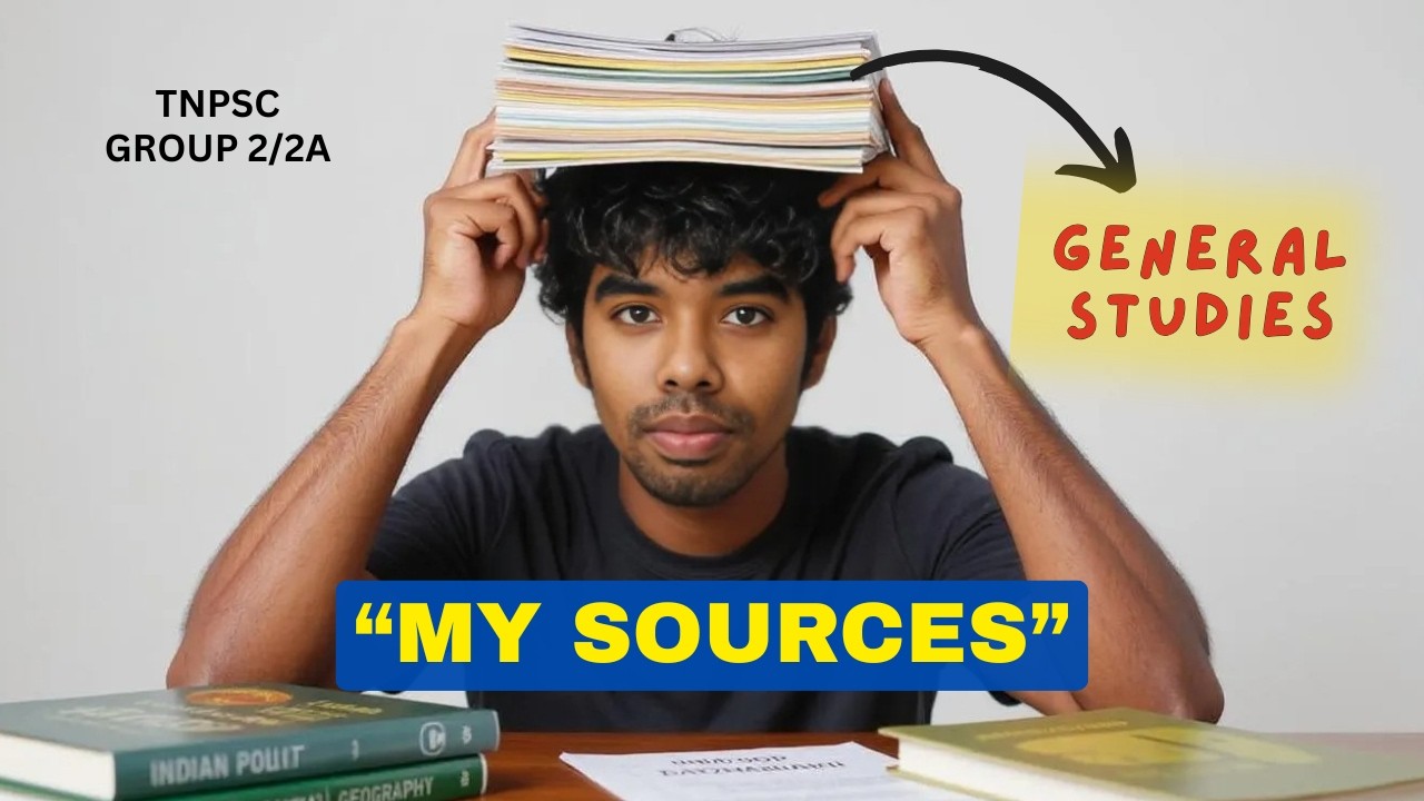 General studies sources for group 2 prelims | TNPSC | Aspirant Anna