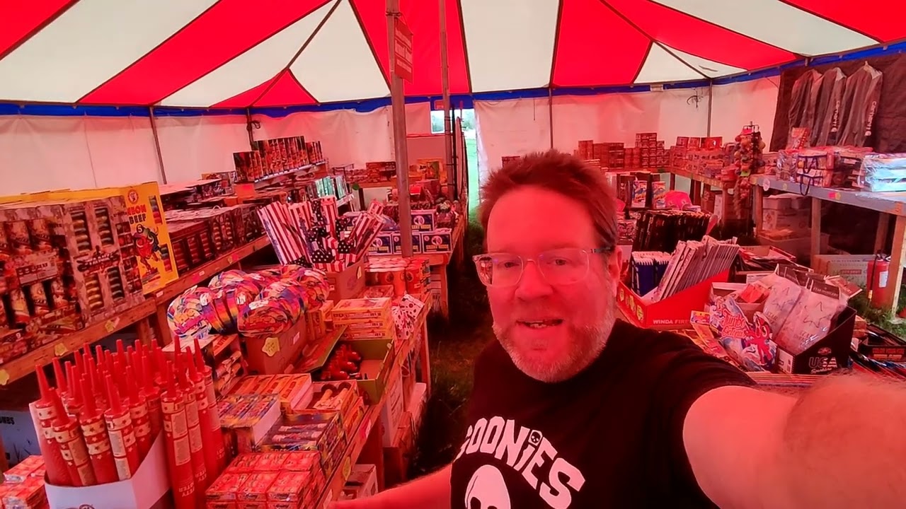 Green Mountain Fireworks, Full tent walk through!