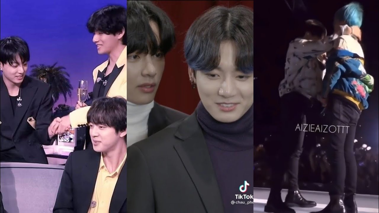 [•Tik Tok Vkook•]#25•Bộ sưu tập Video Taekook dễ thương trên Tik Tok
