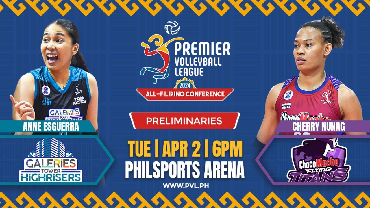 GALERIES TOWER vs. CHOCO MUCHO - Full Match | Preliminaries | 2024 PVL All-Filipino Conference