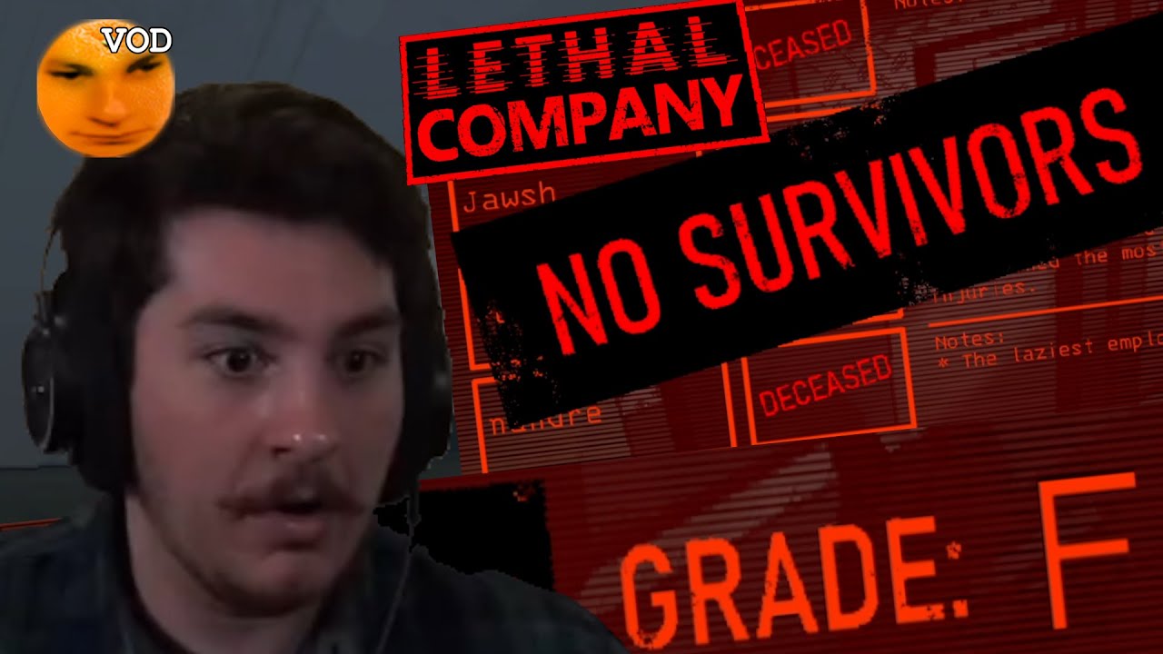 Lethal Company with Friends AGAIN [Jawsh Lethal Company Vod]