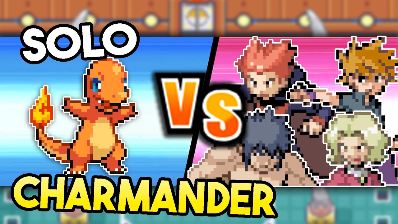 ¿Puedo Pasarme LA LIGA POKÉMON SOLO con CHARMANDER?