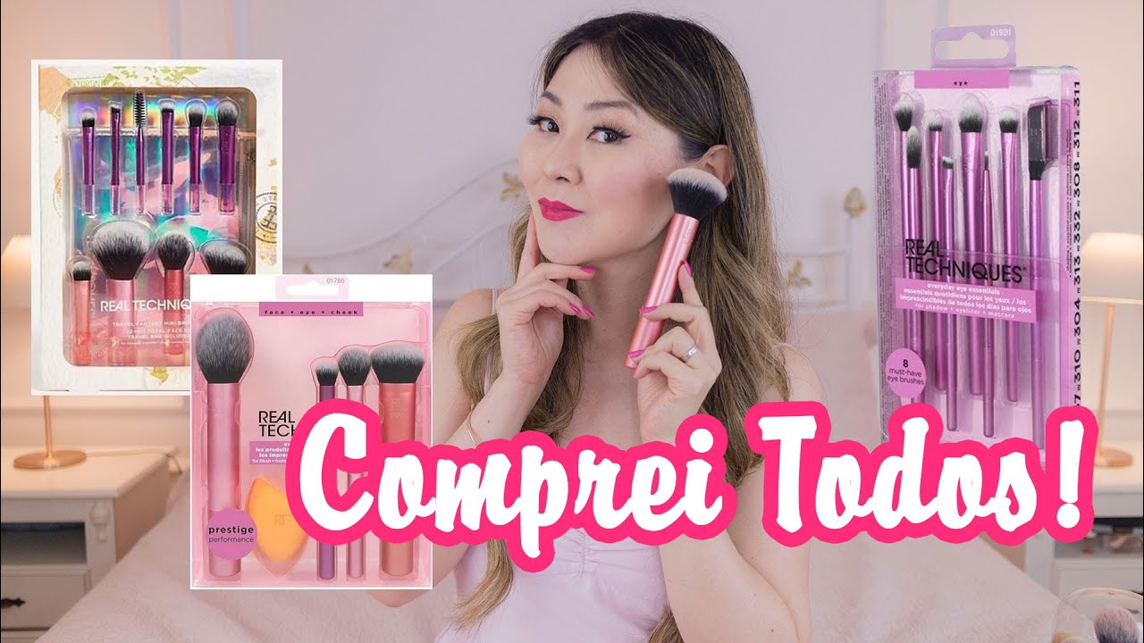 PINCEIS REAL TECHNIQUES - RESENHA COMPLETA  | Patty Lye