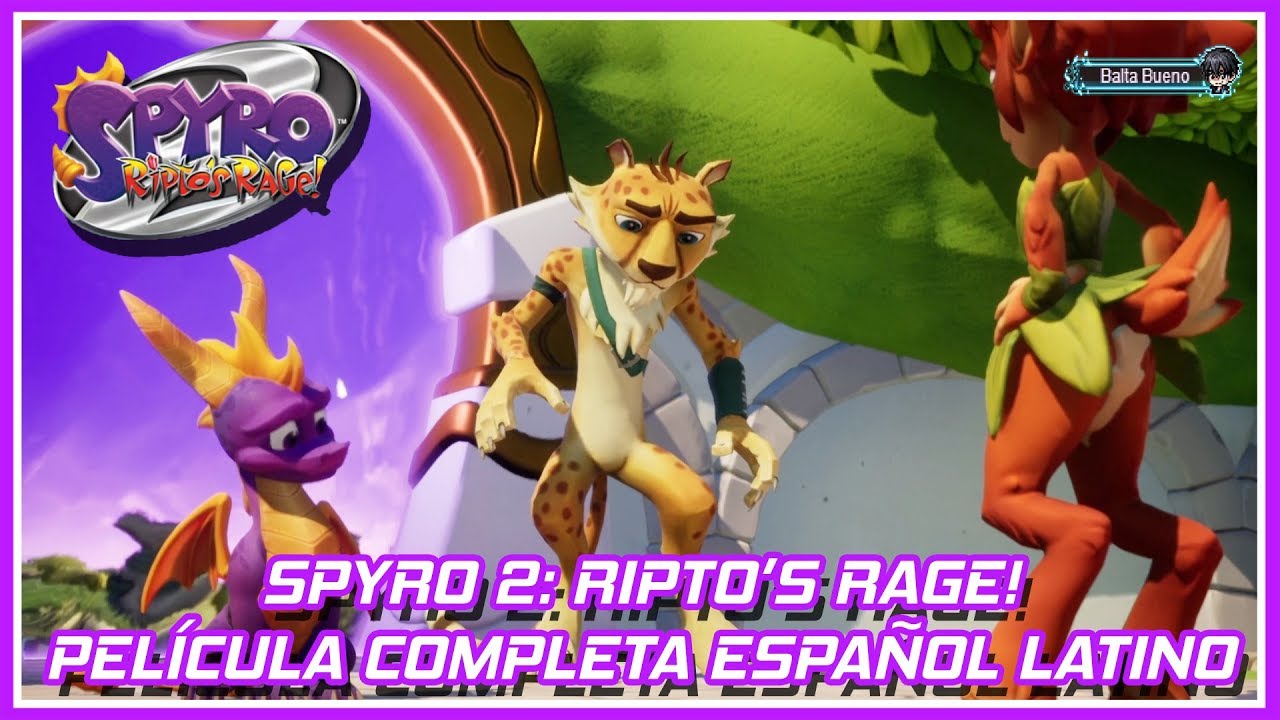 🔥 Spyro Reignited Trilogy: Spyro 2: Ripto's Rage! 🔥 PELÍCULA COMPLETA ESPAÑOL LATINO