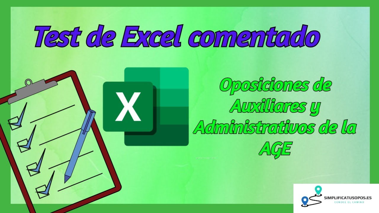 Test de Excel comentado