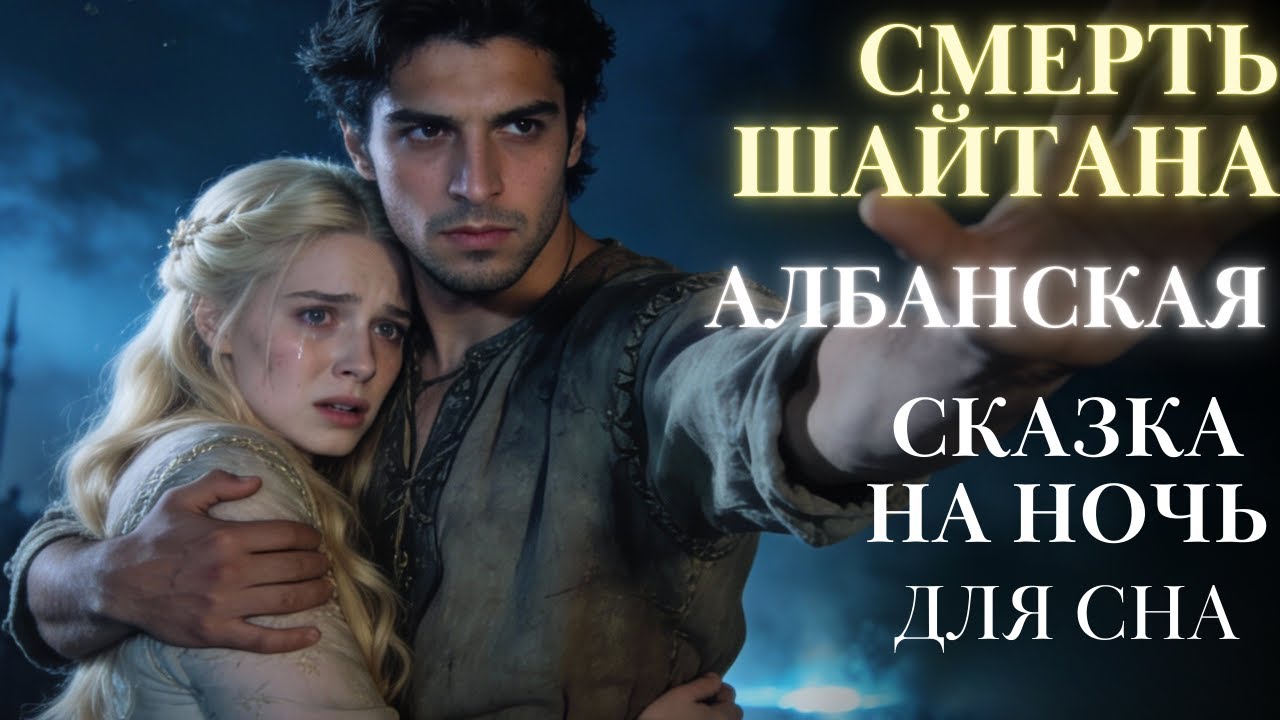 ✨Волшебная сказка для крепкого сна✨| Смерть шайтана | албанская сказка на ночь| быстро уснуть
