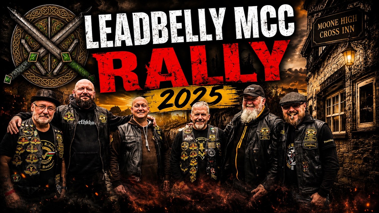 ON THE ROAD - LEADBELLY MCC RALLY 2025 (Moone High Cross Inn, Moone, Co. Kildare) [2.7K]