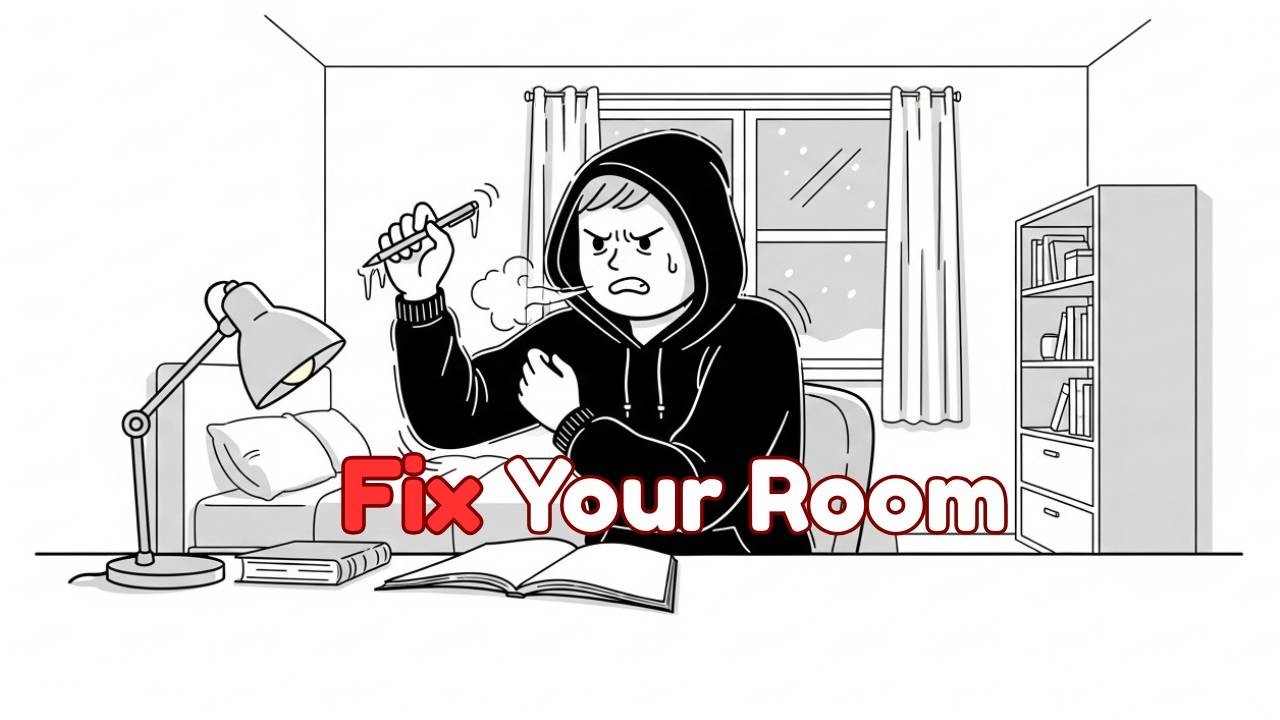 The Cold Isn’t the Enemy — Your House Is (Why You Can’t Focus in Winter)