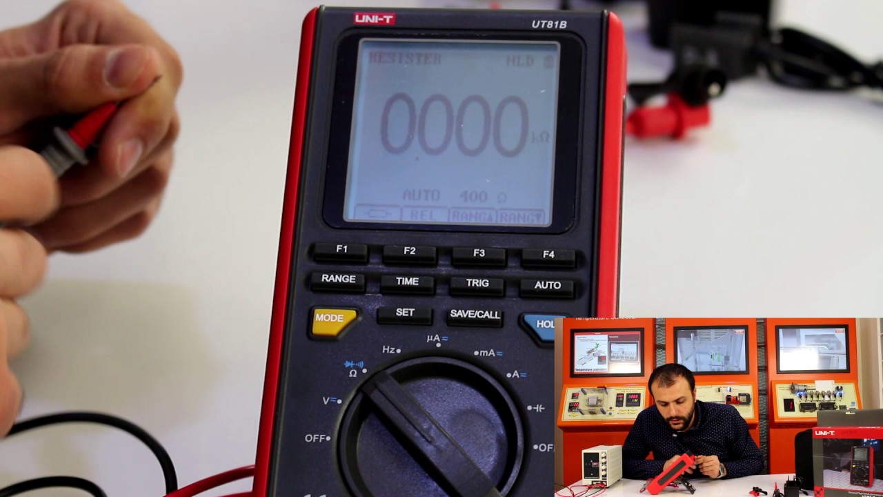 Unit UT 81B El Tipi Osiloskop Tanıtımı