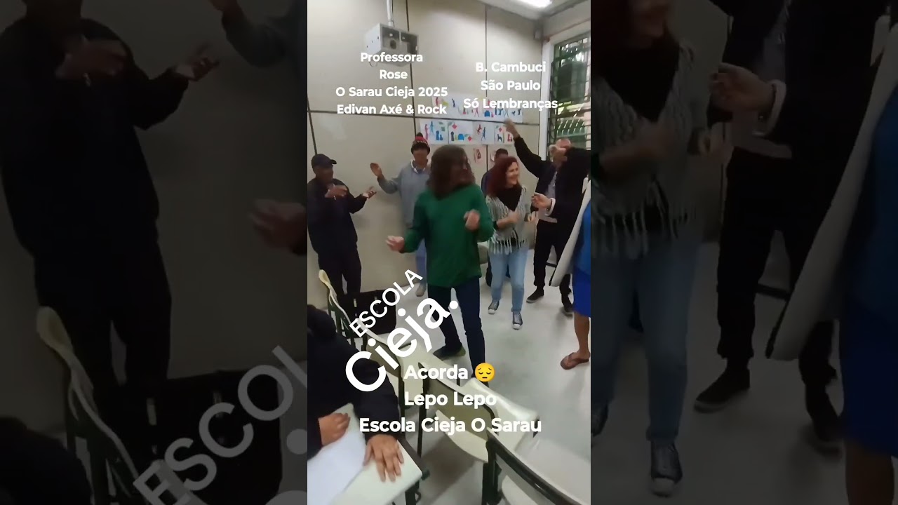Acorda 😔 Lepo Lepo Escola Cieja O Sarau Edivan Axé & Rock dia 14 de Outubro 2025