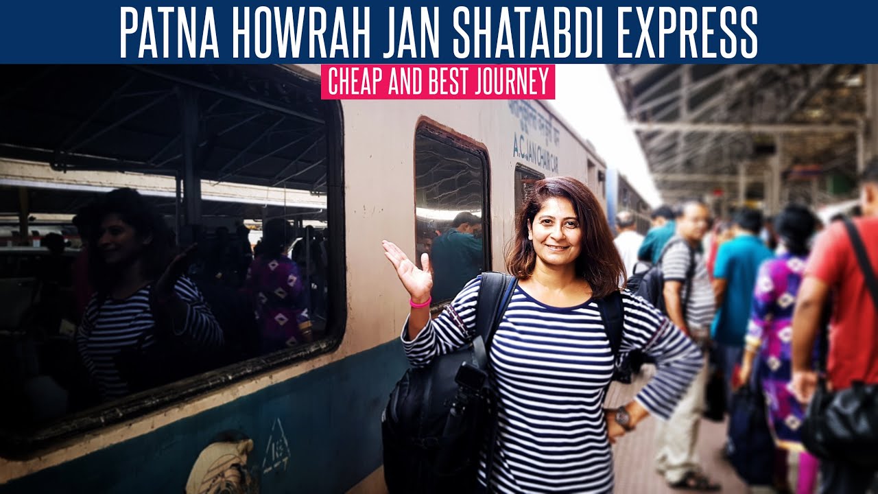Train To Howrah | 12024 Patna -Howrah Jan Shatabdi Express AC Chair Car Journey | Train Vlog