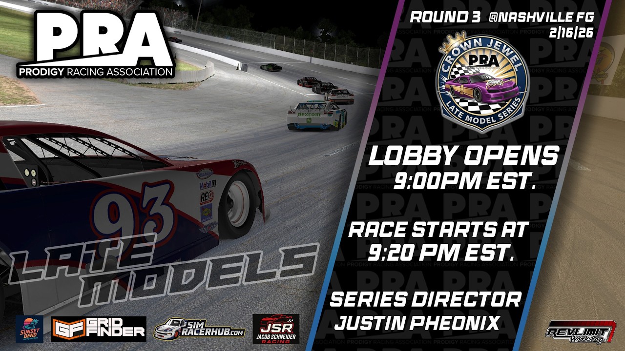 iRacing Short Track League | 2026 Season 1 | Week 3