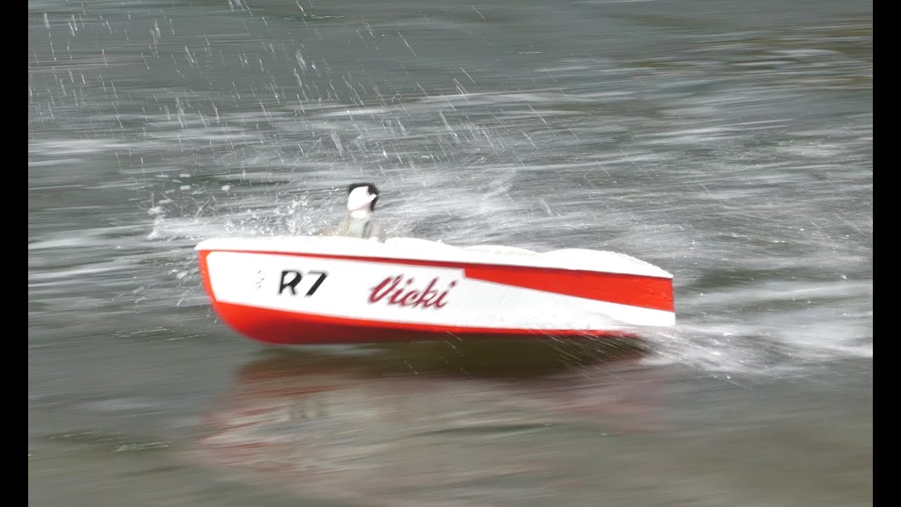RC Boats, Lauderdale Canal, 18th October 2025