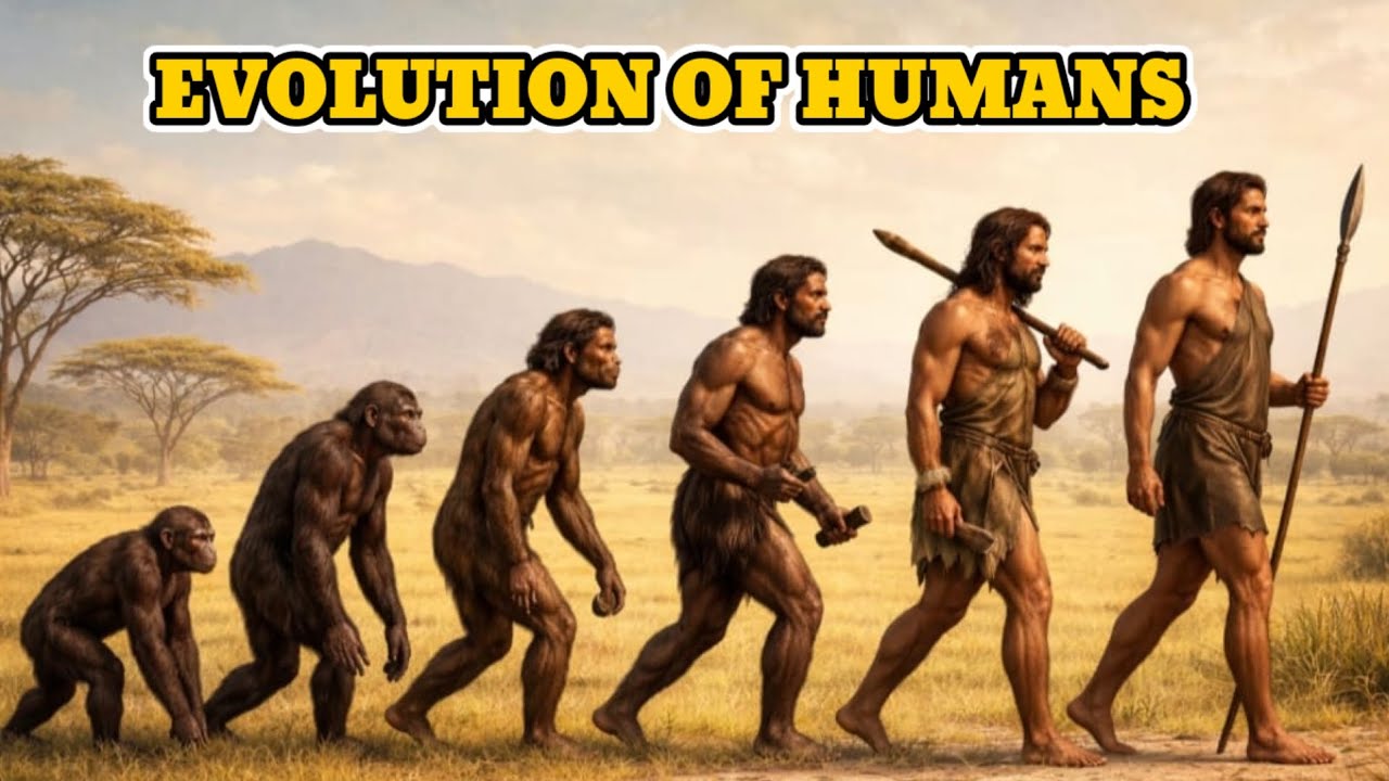 Evolution Of Humans | Class 5 | Social Studies 