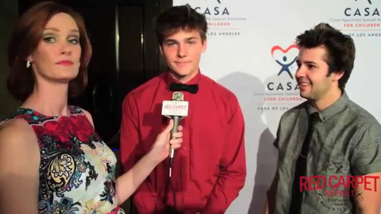 Alex Ernst & David Dobrik #Vine at the 3rd Annual Evening to Foster Dreams Gala #CASAOfLA