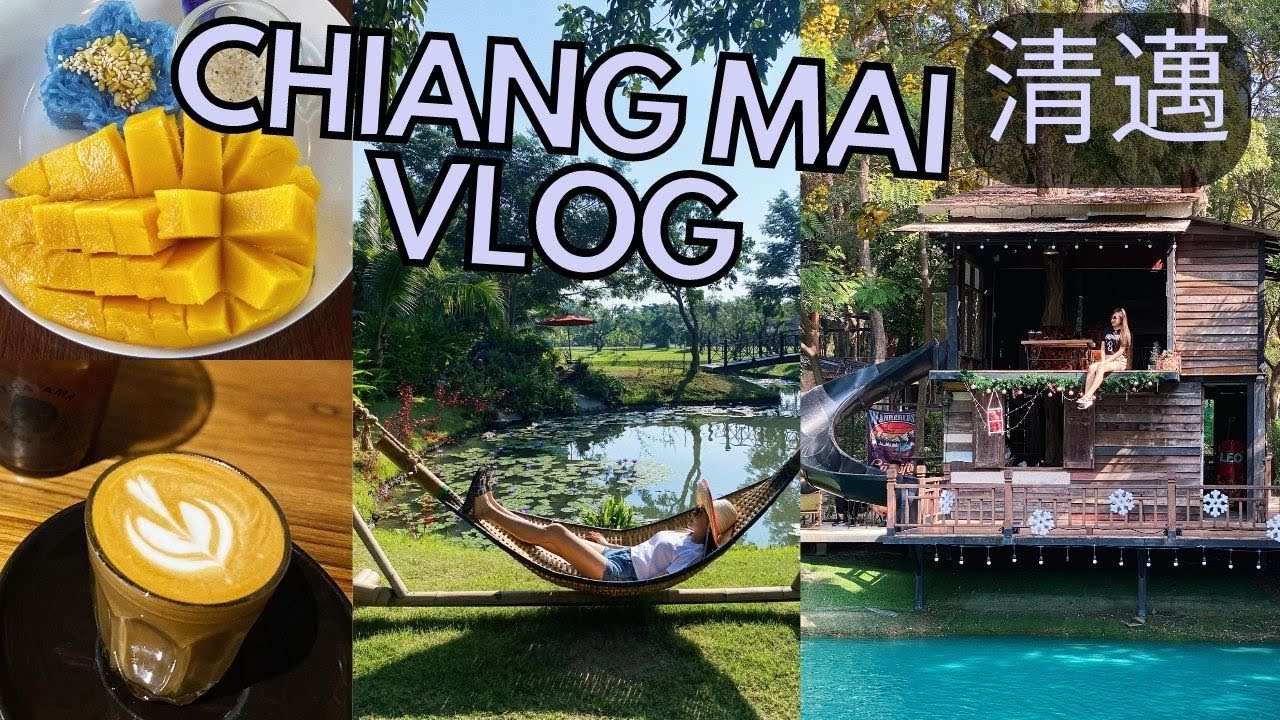 Chiang Mai Vlog🇹🇭Thai cooking class, cafe hopping, must-go brunch [清邁旅遊 自由行]