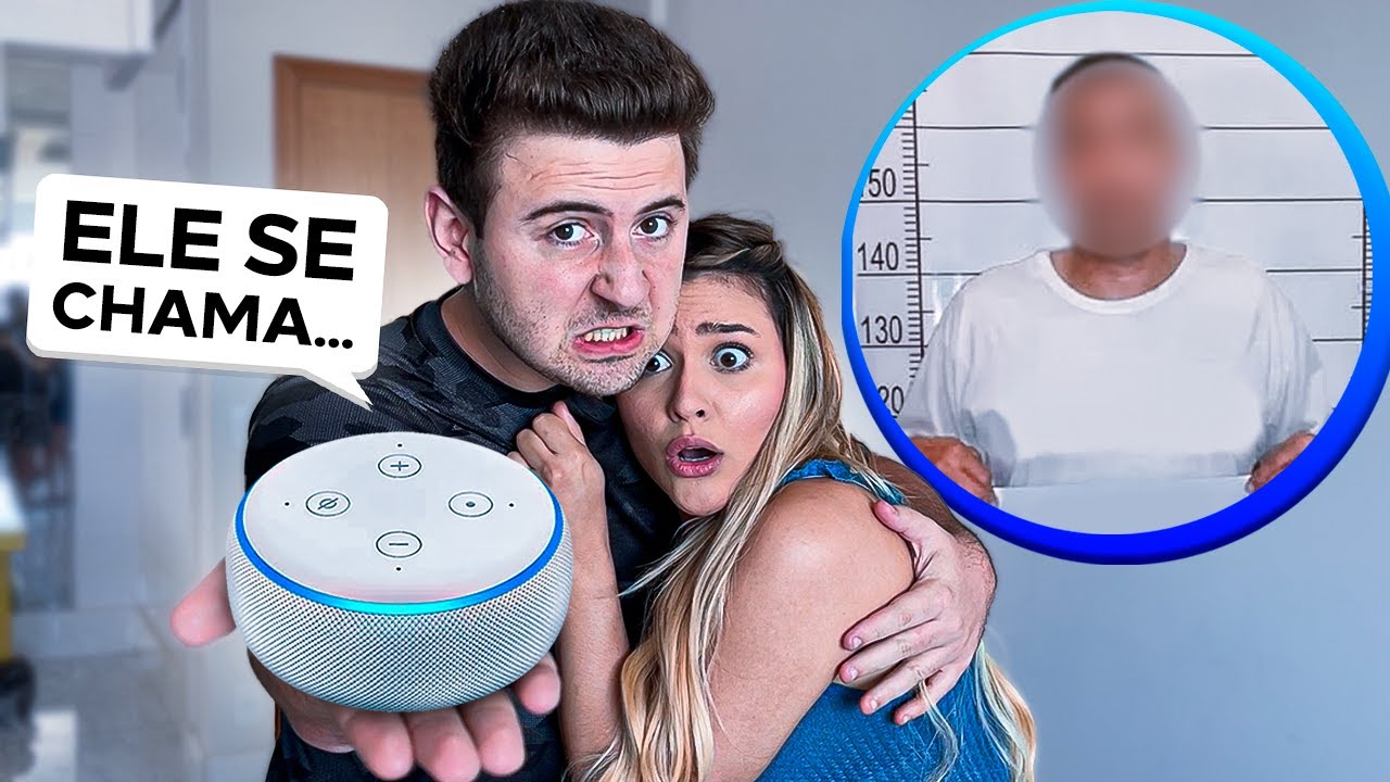 A ALEXA SABE QUEM É O ESTRANHO QUE AMEAÇOU MINHA NAMORADA NA RUA!!