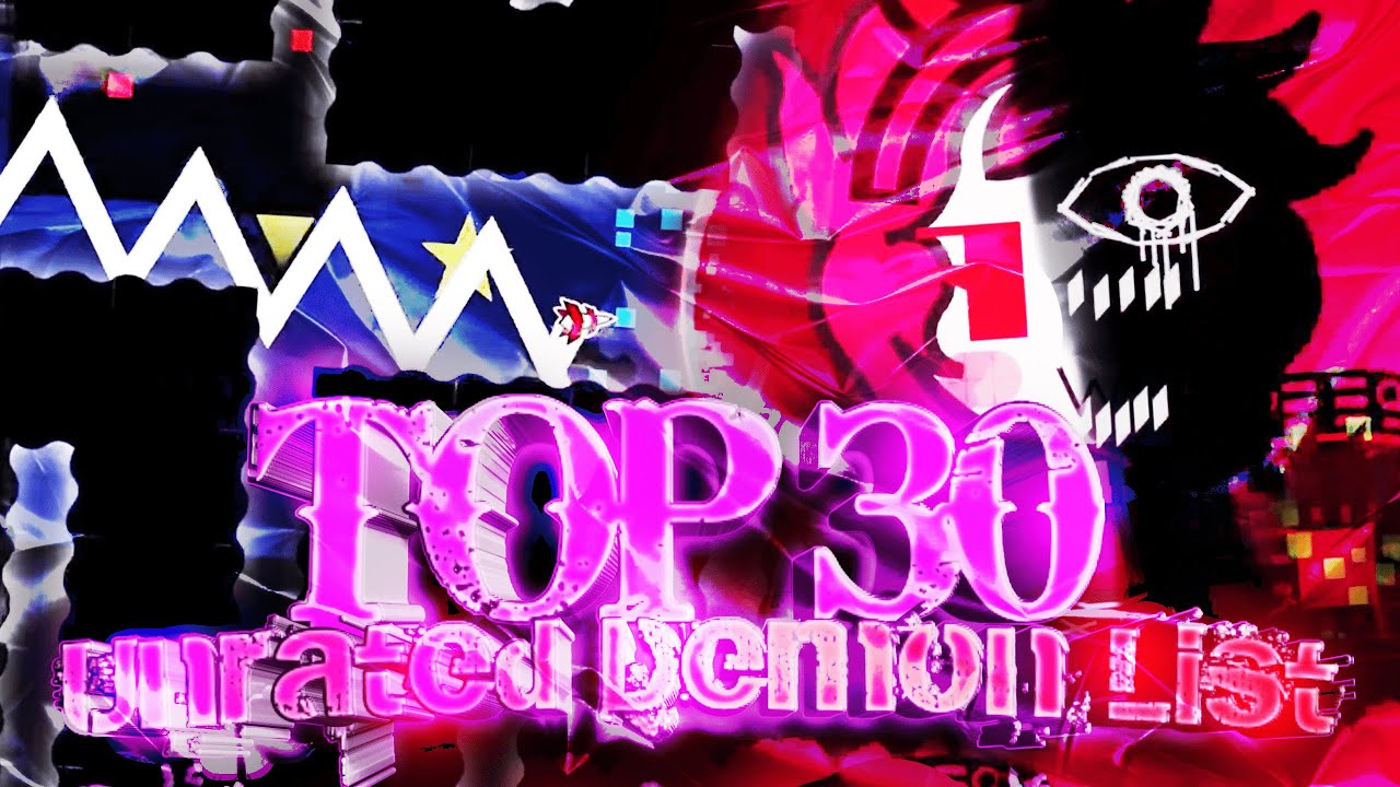 Geometry Dash 2.2 TOP 30 UNRATED DEMON LIST (2025)