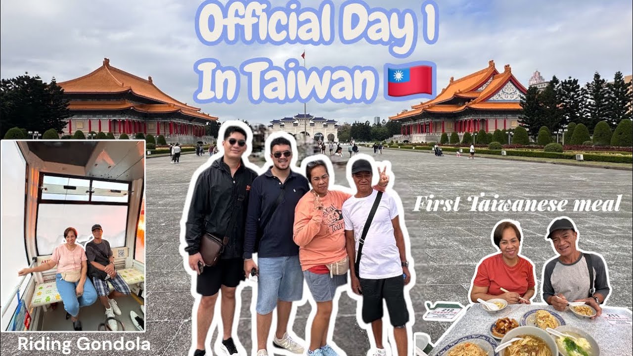 Official Day 1 in Taiwan 🇹🇼! Trying out local breakfast, going to Taipei Zoo and Riding Gondola 🚡 