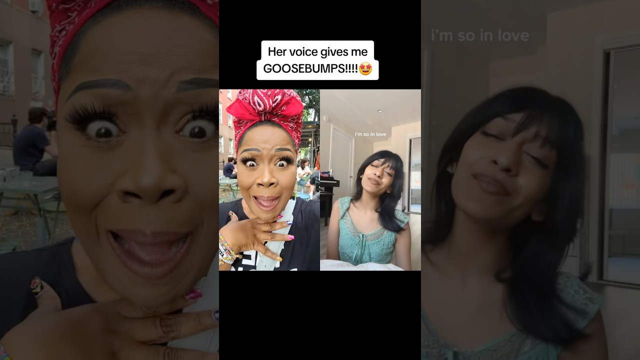 Did She CRUSH The Pretty Little Baby Riff CHALLENGE??😲💖🎶 #riff #viral #reaction #singer #wow