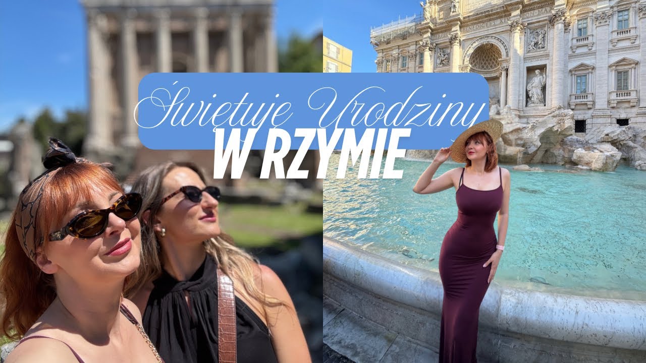 BABSKI WYPAD DO RZYMU 🍕 DWA DNI I PONAD 60 tys. KROKÓW