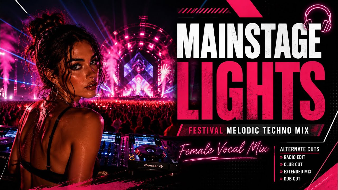 Mainstage Lights — Alternate Cuts Festival Melodic Techno Mix | Erta House