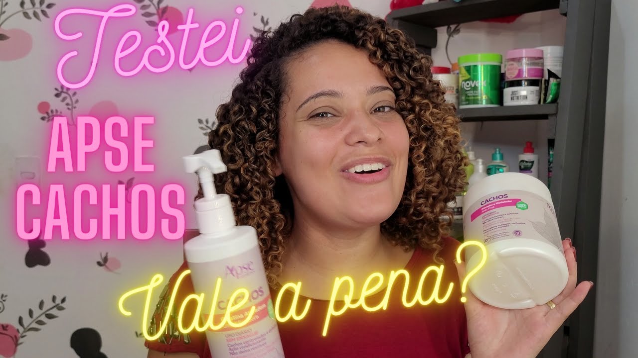 Testei um produto que vocês PEDIRAM MUITO Apse Cachos ativador + gelatina