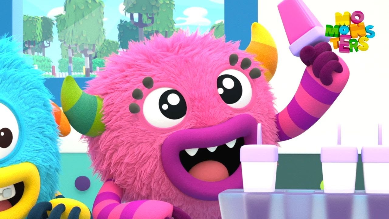 Popsicles | Momonsters | 80' Compilation | Educational Animation for Kids | Christmas time