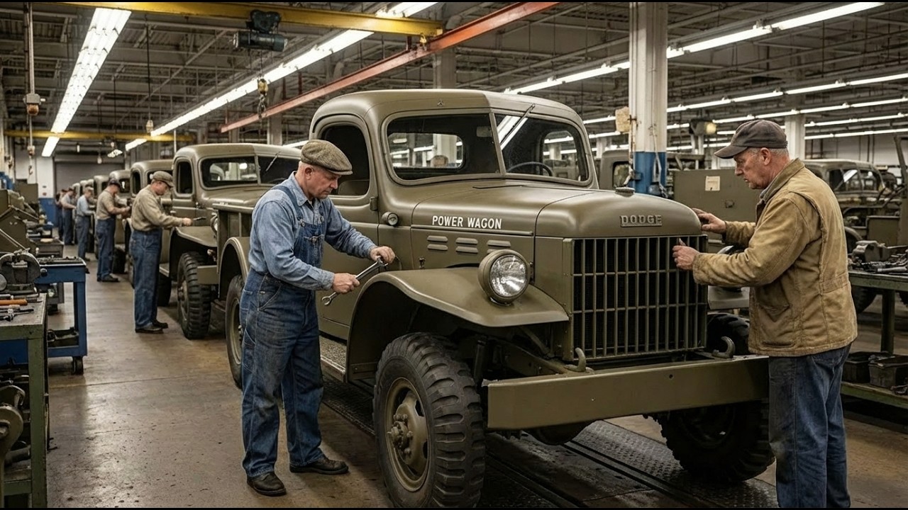 Inside the 1946 Dodge Power Wagon Factory: When the WC51 Came Home