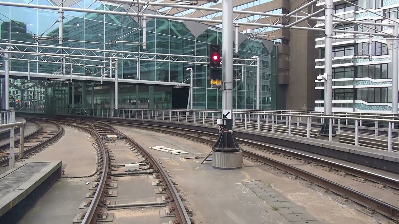HTM RandstadRail 3k Centraal Station - De Savornin Lohmanplein | Alstom RegioCitadis 4044