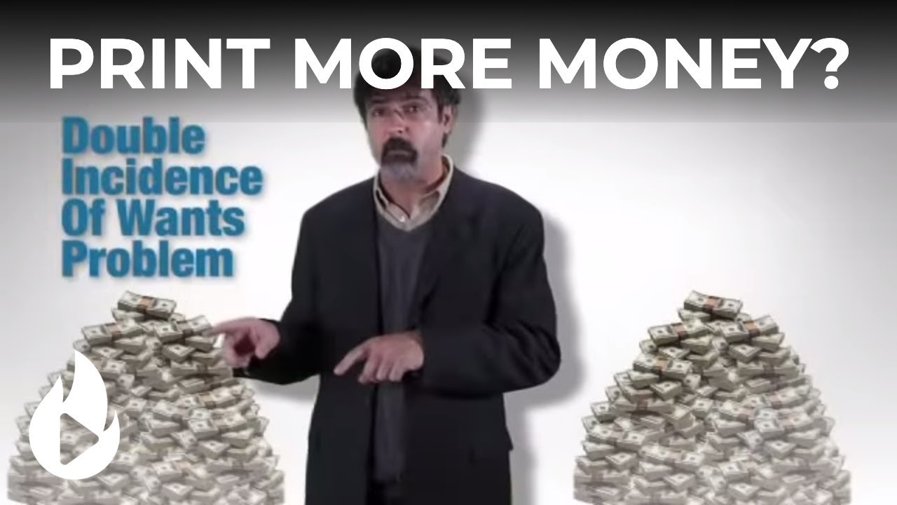 Prof. Antony Davies: Why Not Print More Money?