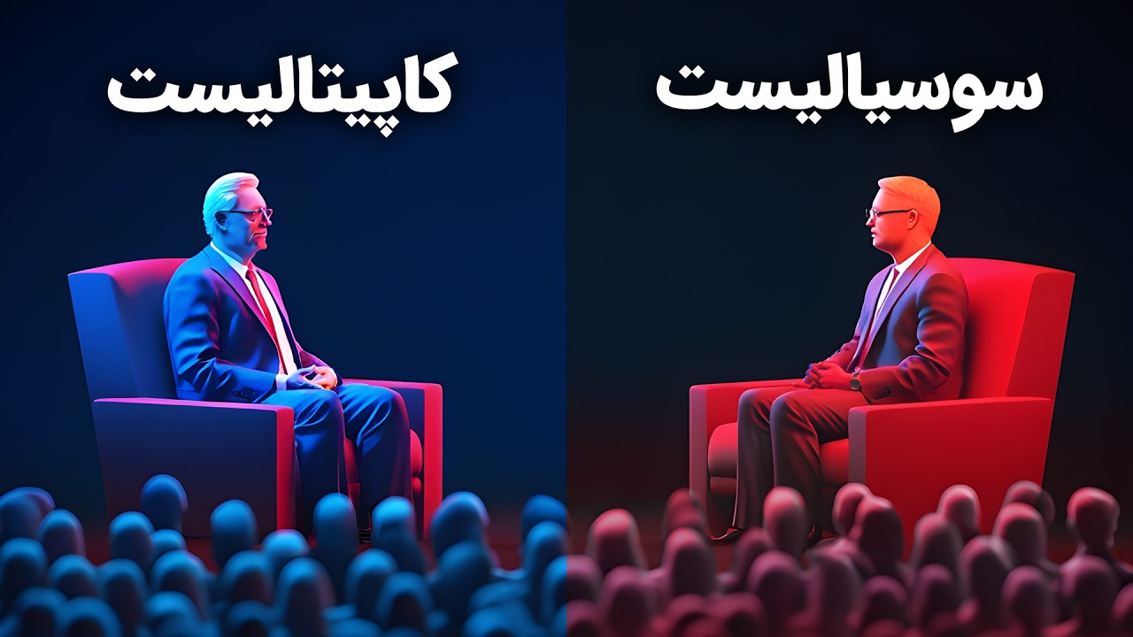 مناظره دو هوش مصنوعی درباره برترین نظام اقتصادی دنیا