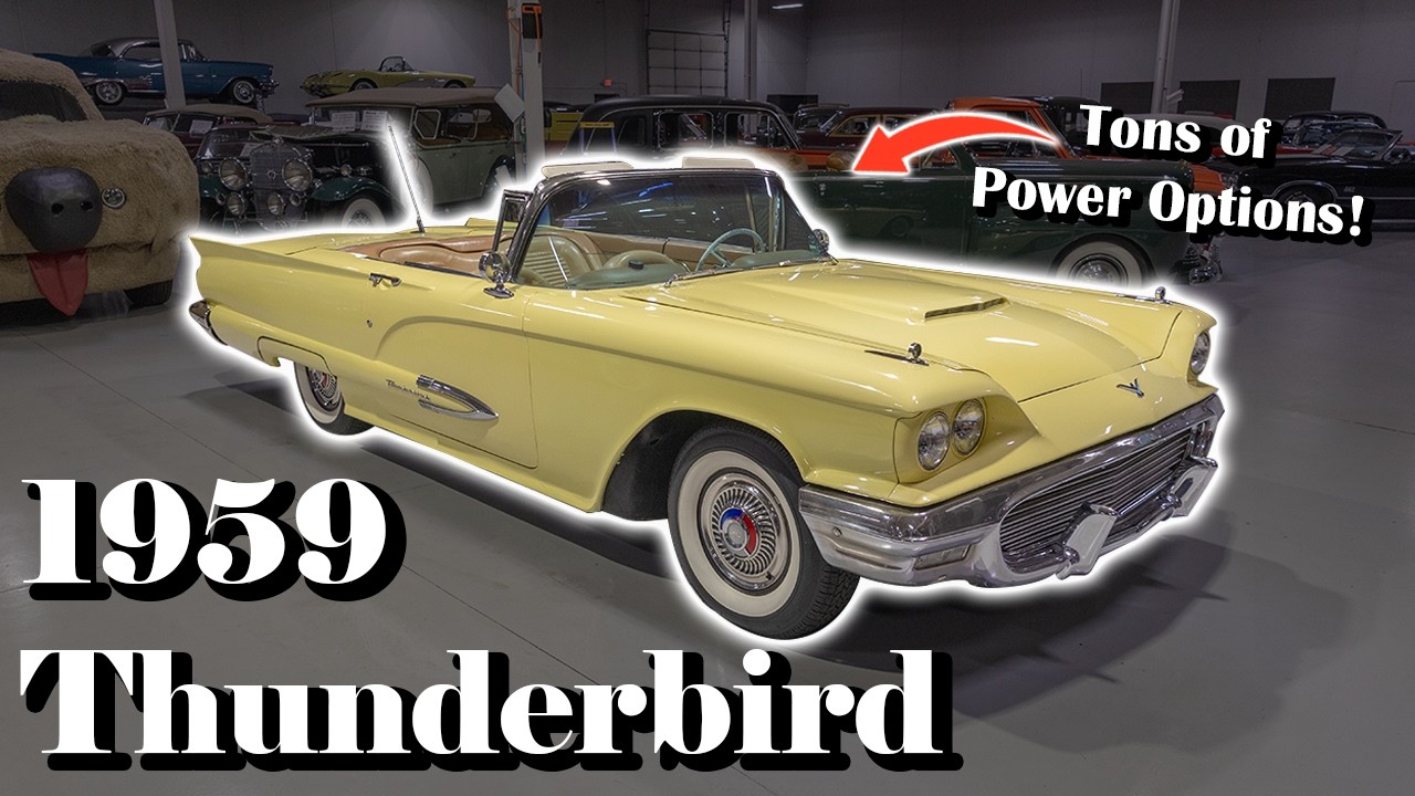 Beautiful Bird! 1959 Ford Thunderbird Convertible - FOR SALE