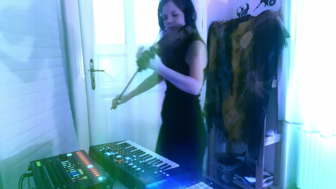 Arulei Live Improvisation 2 - 23/09/24 - Acoustic violin, Hydrasynth Explorer, TR8S