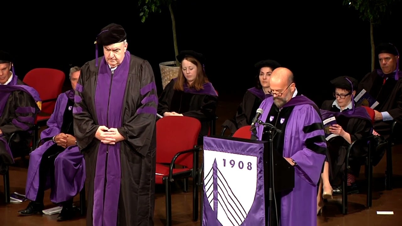The 114th Commencement - Edward F. Davis receives honorary Doctor of Humanities