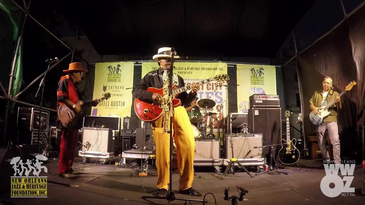 Little Freddie King at Crescent City Blues & BBQ Fest