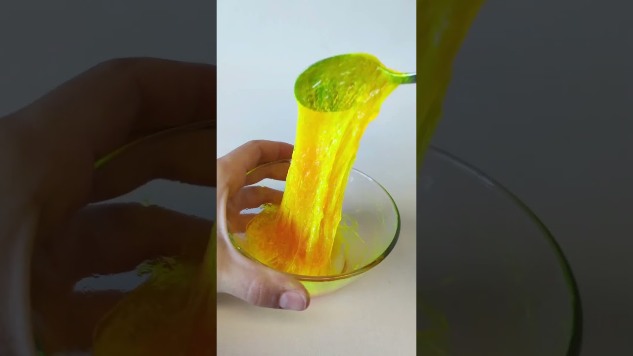 El mejor slime fluorescente ✨ en Alup&eacute; #actividadesinfantiles  #juegolibre #juegosensorial
