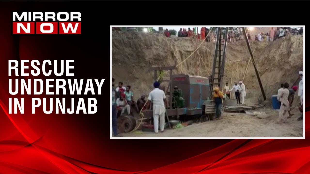 Punjab: Two-year-old falls into 150-foot-borewell in Sangrur, rescue operations still underway