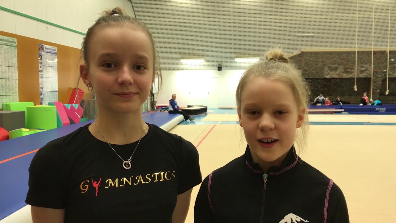 Voimitelu- ja urheluseura Elise - Vantaan rytmisen voimistelun nuoret leirillä Kisakalliossa