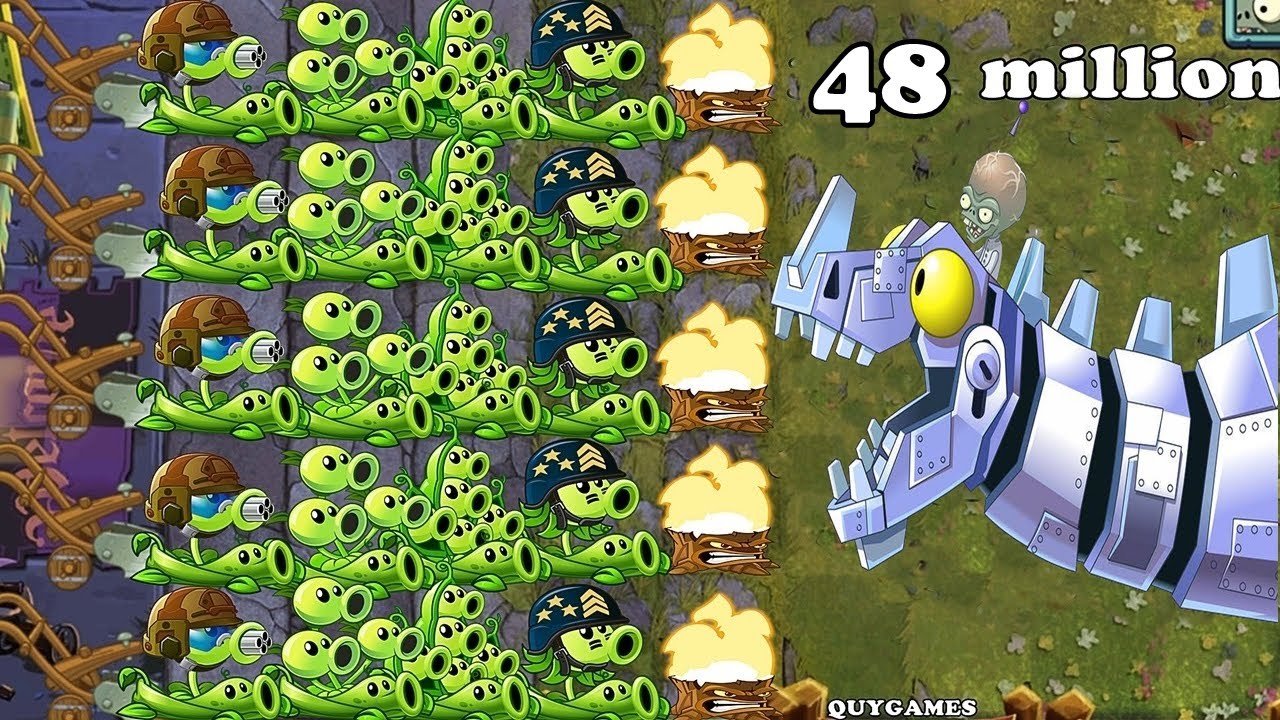 PvZ2 Arena Week 395: Sour Shot & Friends vs.& ZOMBOSS 49m