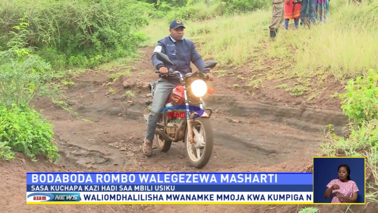 Rombo walegeza masharti ya bodaboda kutotembea usiku