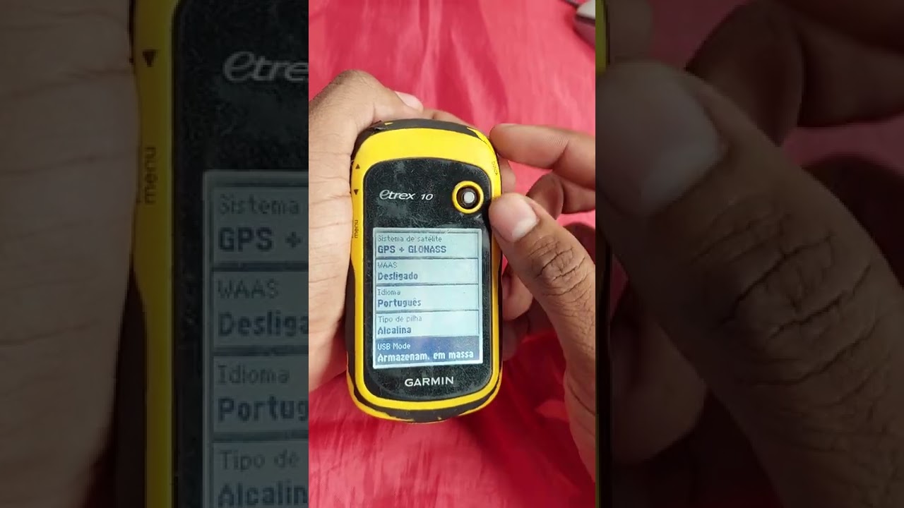 Configurando o GPS Garmin Etrex 10