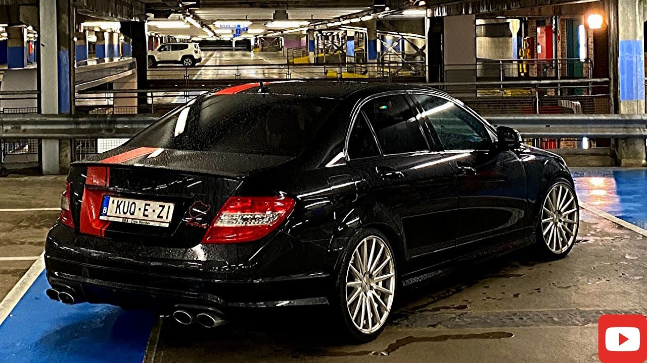 LOUD MERCEDES C220 CDI STAGE 2 with 230HP STRAIGHT PIPE!!!