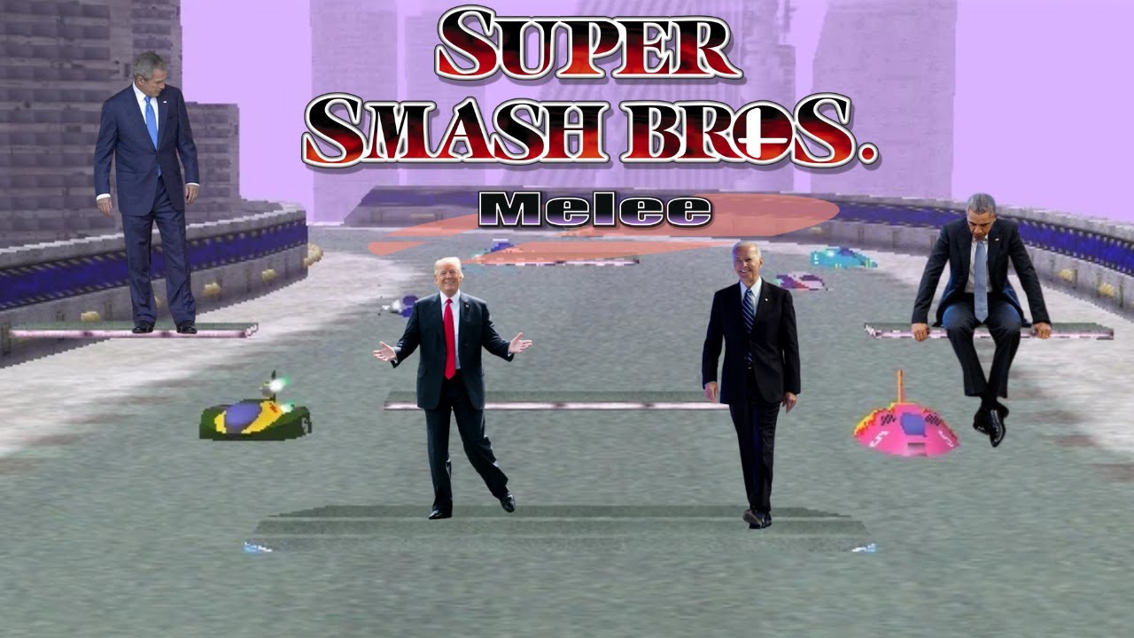 US Presidents Play Super Smash Brothers Melee 2