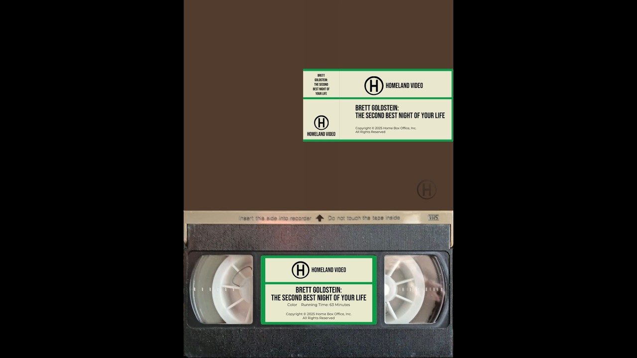 Opening & Closing to Brett Goldstein: The Second Best Night of Your Life 2026 VHS [Homeland Video]
