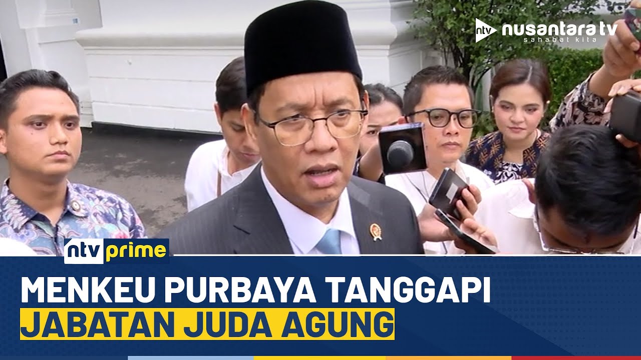 [LIVE] Menkeu Purbaya Tanggapi Jabatan Juda Agung | NTV PRIME